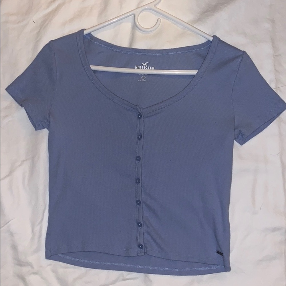 Hollister Must-Have Button-Front Top